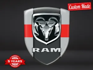 Dodge Adesivi Paraurti su Misura Sport Regolabili Minimali